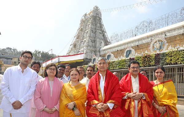 శ్రీవారి సేవలో ఏపీ హైకోర్టు ప్రధాన న్యాయమూర్తి