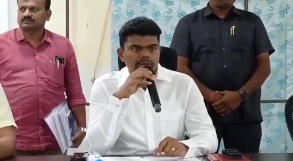 కోటప్పకొండ పై ప్రసాదం కౌంటర్ల సంఖ్య పెంచండి: కలెక్టర్ అరుణ్ బాబు