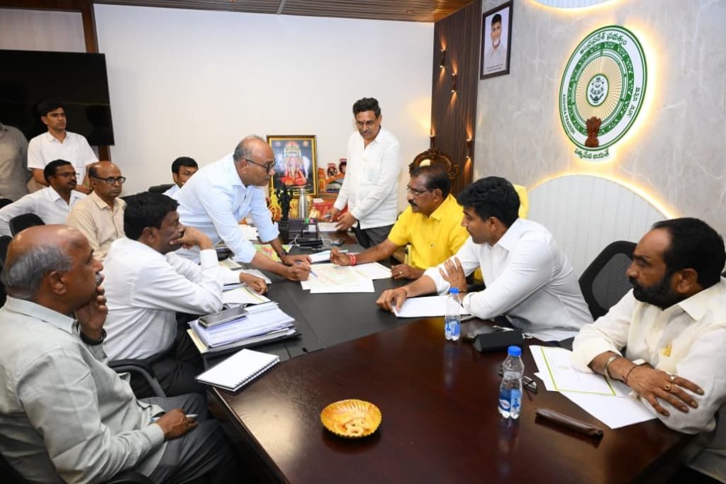 వరికపూడిశెల ఎత్తిపోతల పనులను వేగవంతం చేయాలి : మంత్రి నిమ్మల రామానాయుడు